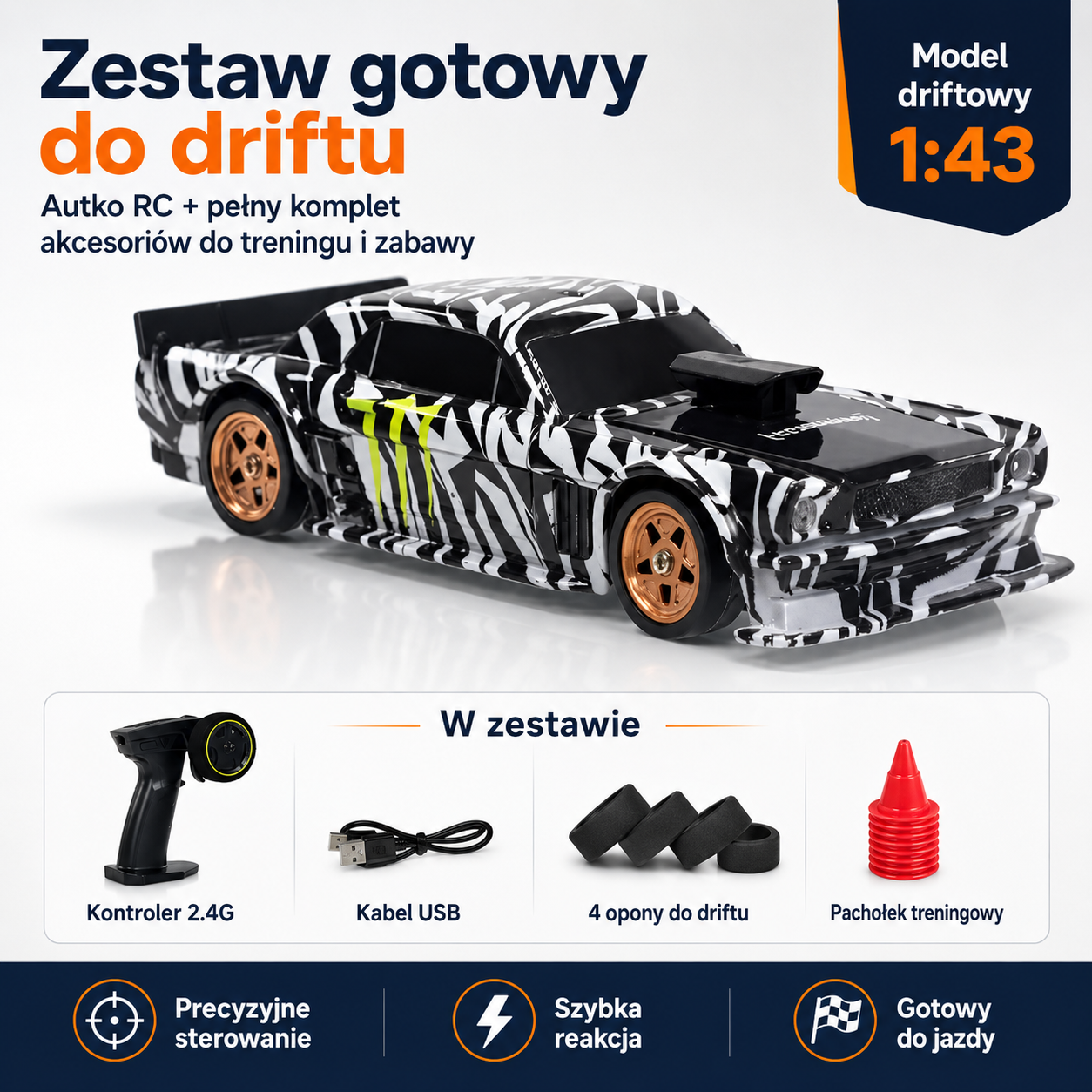 TURBOAUTKO MINI DRIFT – AUTO DO WYŚCIGÓW I POŚLIZGÓW