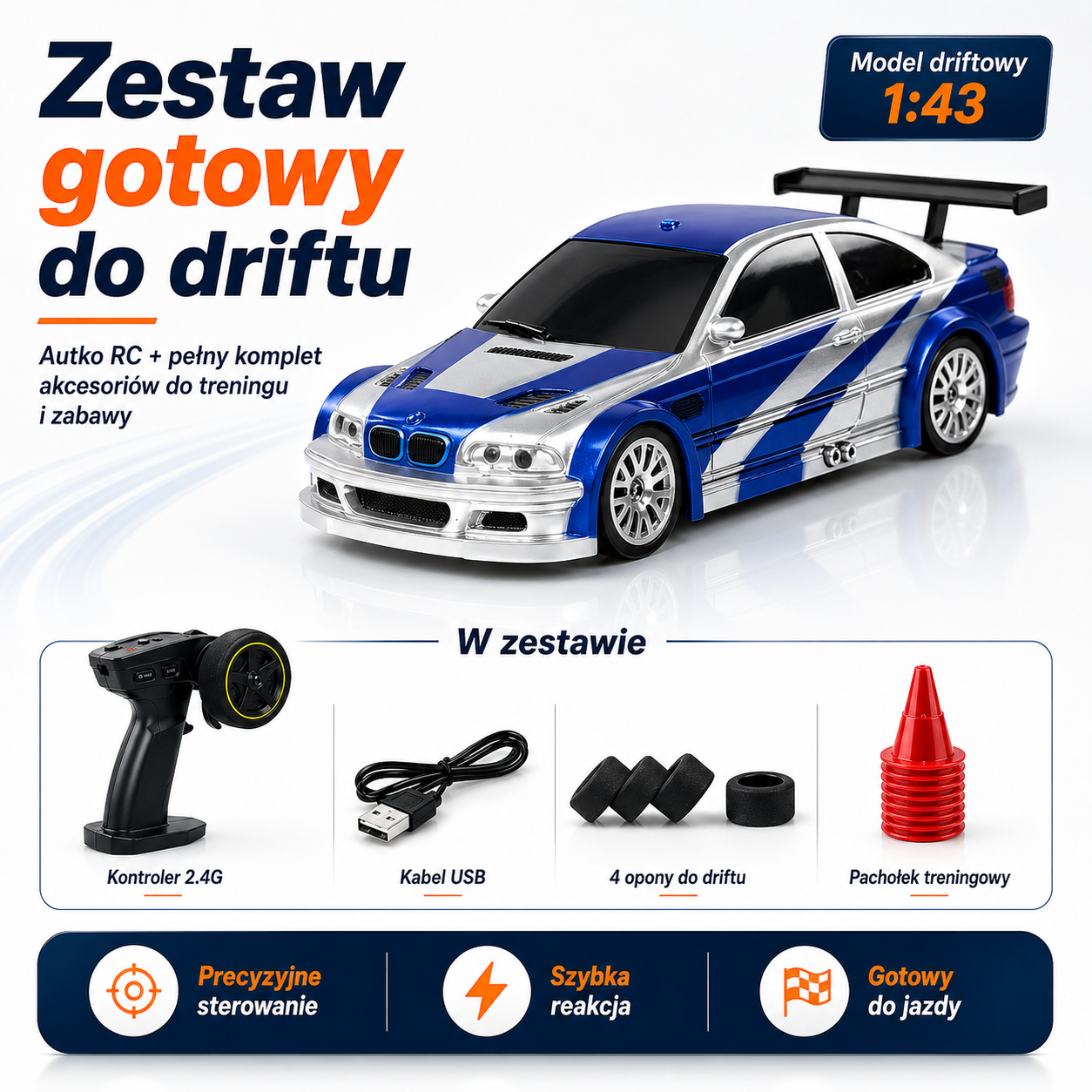 TURBOAUTKO MINI DRIFT – AUTO DO WYŚCIGÓW I POŚLIZGÓW