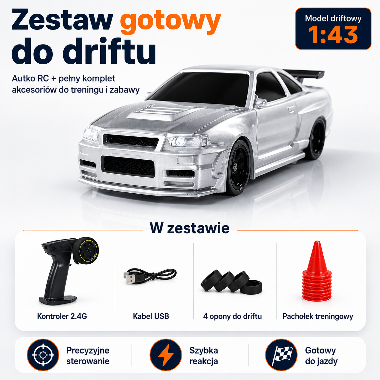 TURBOAUTKO MINI DRIFT – AUTO DO WYŚCIGÓW I POŚLIZGÓW